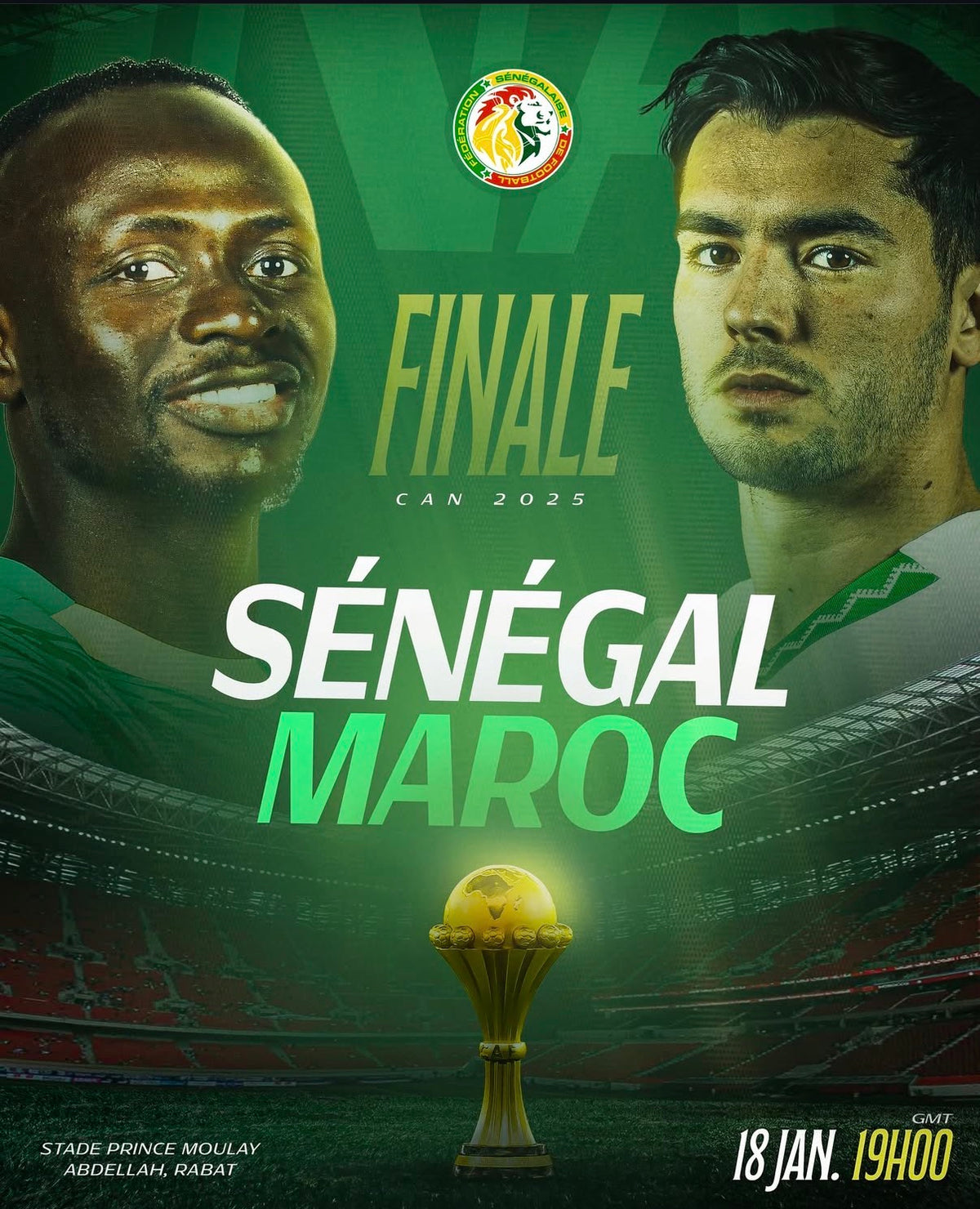 MAROC VS SÉNÉGAL - FINAL